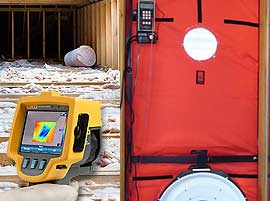 mercer county infrared camera and blower door